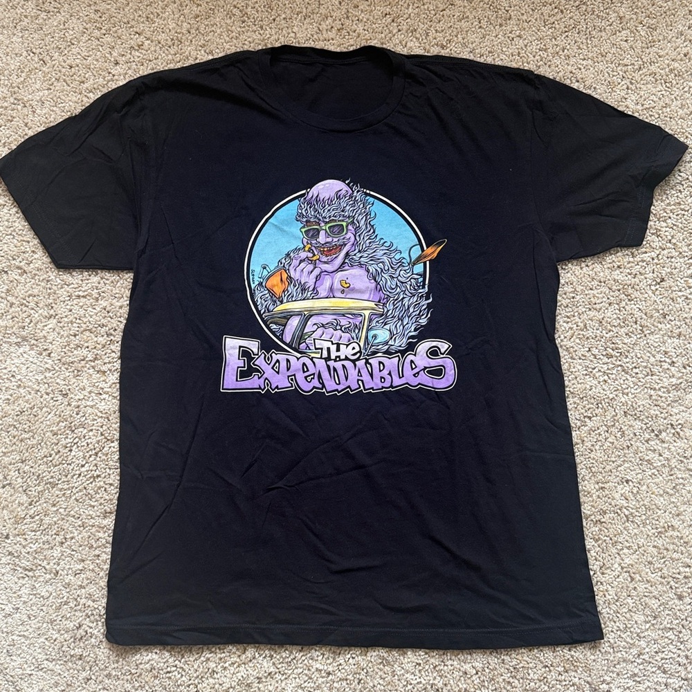 Black Expendables Tour T-Shirt